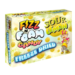 Fizz N Foam Freeze Dried Sour Lemon 40G