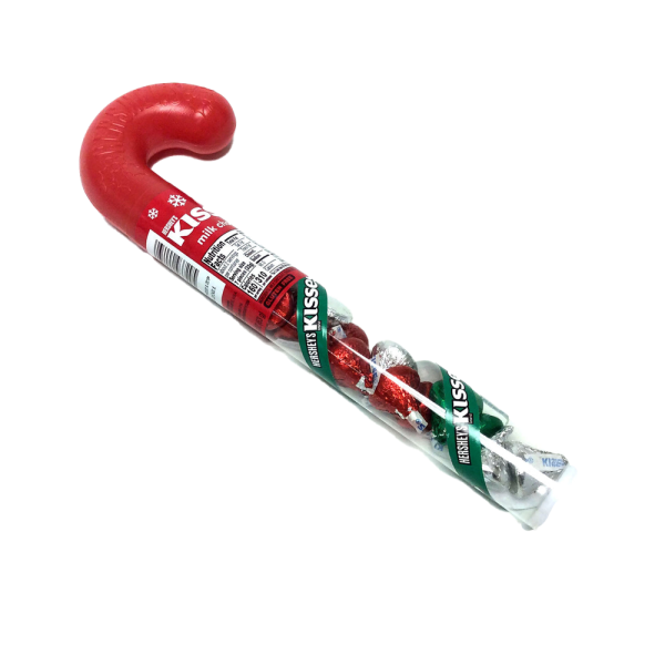 Hershey’S - Milk Chocolate Kisses Candy Cane 63G