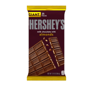 Hershey’S - Giant Choc & Almond 208G